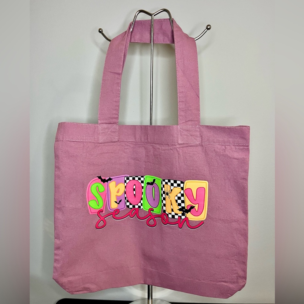 Purple Tote Bag - Spooky Season